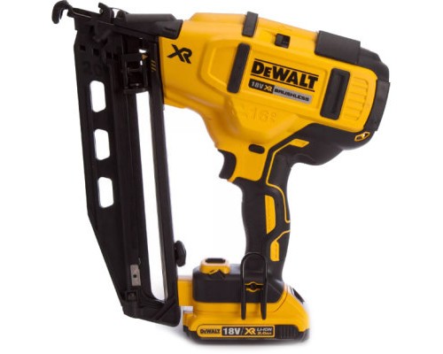 Цвяхозабивач DeWALT 18В, діаметр/довжина цвяха 1.25/54 мм, 2 АКБ, ЗП, кейс (DCN660D2)