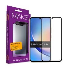 Скло захисне MAKE Samsung A34 (MGF-SA34)