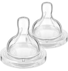 Соска Philips AVENT Анти-Колік, повільний потік 1+ міс 2 шт (SCY762/02)