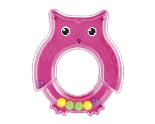 Брязкальце Canpol Сова рожевий (2/187_pin)