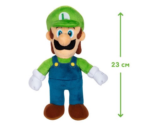 М'яка іграшка Super Mario Луїджі 23 см (40987i-GEN)