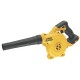 Повітродувка DeWALT 18V Li-Ion, швидкість потоку 290 км/год (без АКБ та ЗП) (DCV100)