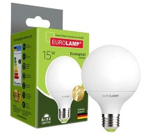 Лампочка Eurolamp LED G95 15W E27 4000K 220V (LED-G95-15274(P))