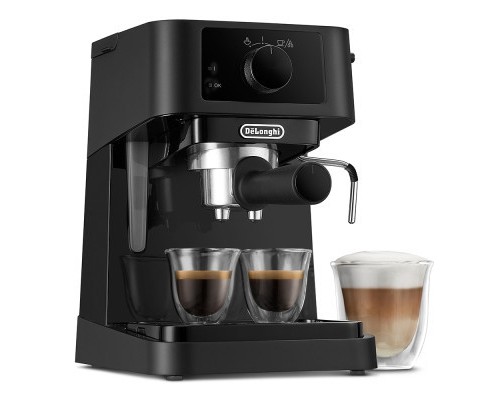 Ріжкова кавоварка еспресо DeLonghi EC 230 BK (EC230BK)