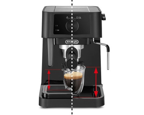 Ріжкова кавоварка еспресо DeLonghi EC 230 BK (EC230BK)