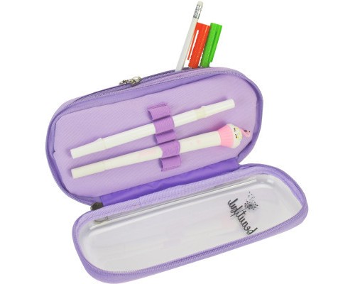 Пенал Cool For School 2 відділення Фіолетовий (CF87182)