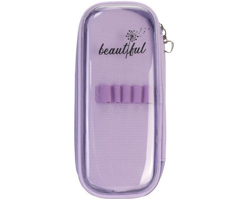 Пенал Cool For School 2 відділення Фіолетовий (CF87182)