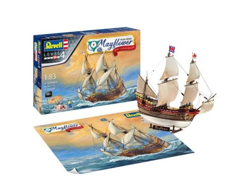 Збірна модель Revell набір Корабель Mayflower рівень 4, 1:83 (RVL-05684)