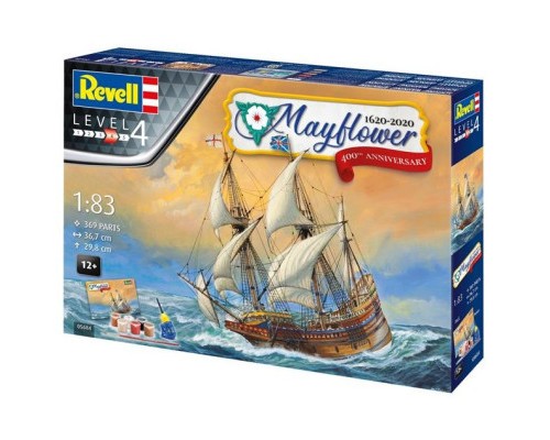 Збірна модель Revell набір Корабель Mayflower рівень 4, 1:83 (RVL-05684)