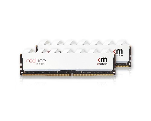 Модуль пам'яті для комп'ютера DDR4 16GB (2x8GB) 3600 MHz Redline White Mushkin (MRD4U360JNNM8GX2)