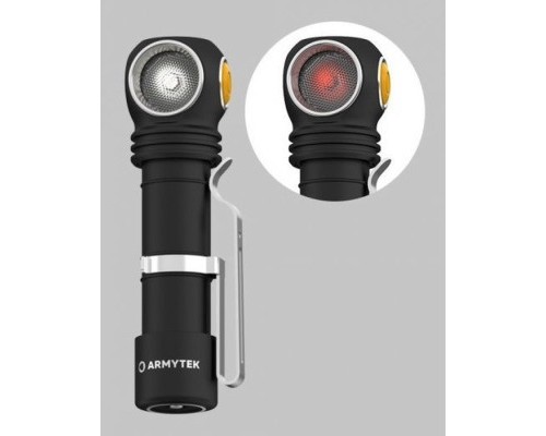 Ліхтар Armytek Wizard C2 WR Marnet USB Red/Warm (F06901W)