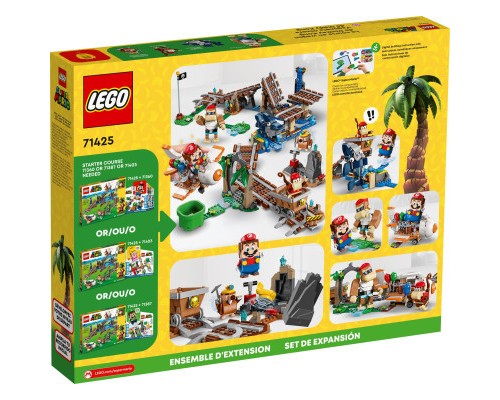Конструктор LEGO Super Mario Поїздка у вагонетці Дідді Конґа. Додатковий набір (71425)