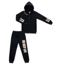 Спортивний костюм дитячий Joi флісовий (H-108-116G-blue)