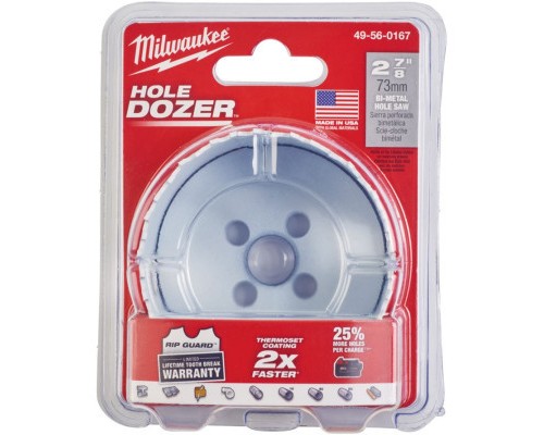 Коронка Milwaukee Bi-Metal 73 мм (49560167)