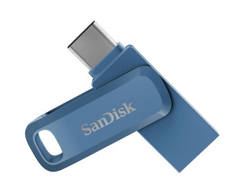 USB флеш накопичувач SanDisk 128GB Ultra Dual Drive Go Navy Blue USB 3.1 Type-C (SDDDC3-128G-G46NB) 