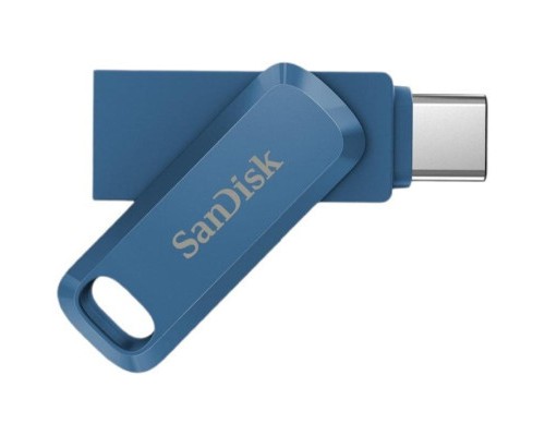 USB флеш накопичувач SanDisk 128GB Ultra Dual Drive Go Navy Blue USB 3.1 Type-C (SDDDC3-128G-G46NB) 