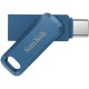 USB флеш накопичувач SanDisk 128GB Ultra Dual Drive Go Navy Blue USB 3.1 Type-C (SDDDC3-128G-G46NB) 