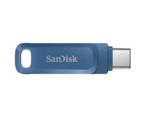 USB флеш накопичувач SanDisk 128GB Ultra Dual Drive Go Navy Blue USB 3.1 Type-C (SDDDC3-128G-G46NB) 