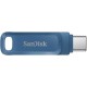USB флеш накопичувач SanDisk 128GB Ultra Dual Drive Go Navy Blue USB 3.1 Type-C (SDDDC3-128G-G46NB) 