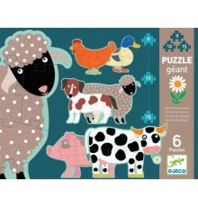 Пазл Djeco гігант Честь та друзі (DJ07112)