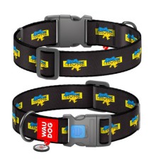 Нашийник для тварин WAUDOG Nylon з QR паспортом 