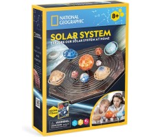 Пазл Cubic Fun Тривимірна головоломка-конструктор Stem Сонячна система (DS1087h)