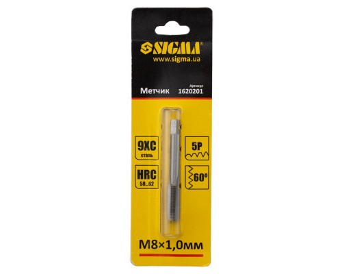 Мітчик Sigma М8x1.0мм (1620201)