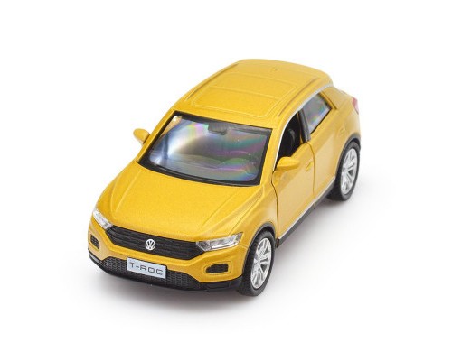 Машина TechnoDrive Volkswagen T-Roc 2017 золотий (250345U)