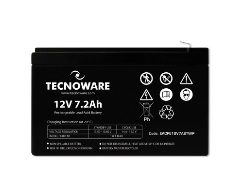 Батарея до ДБЖ TECNOWARE 12V-7.2Ah (EACPE12V7A2TWP) 