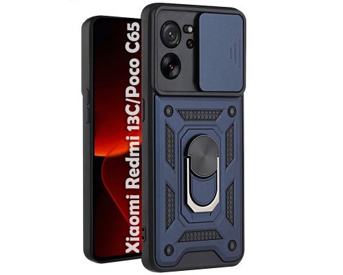 Чохол до мобільного телефона BeCover Military Xiaomi Redmi 13C / Poco C65 Blue (710562)