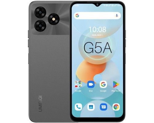 Мобільний телефон Umidigi G5A (MP38) 4/64Gb Gray (6973553523309)