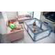 Дитячий манеж Lionelo Willow Grey Concrete (LO-WILLOW GREY CONCRETE)