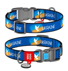 Нашийник для тварин WAUDOG Nylon з QR паспортом 