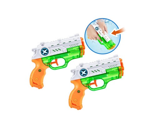 Іграшкова зброя Zuru X-Shot Warfare Набір водних бластерів Fast Fill Nano Double Pack (56334R)