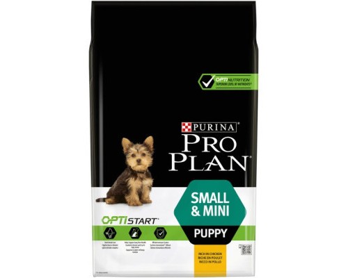 Сухий корм для собак Purina Pro Plan Small&Mini Puppy з куркою та рисом 7 кг (7613035123366)