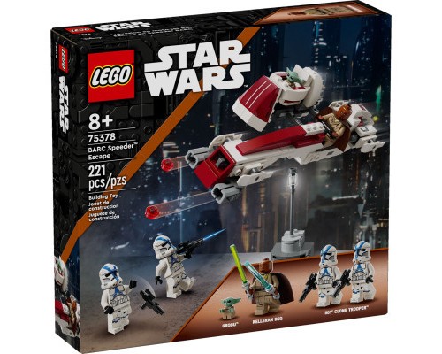 Конструктор LEGO Star Wars Втеча на BARC спідері 221 деталь (75378)