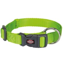 Нашийник для тварин Trixie Premium нейлон S–M: 30–45 см/15 мм яскраво-зелений (4053032020061)