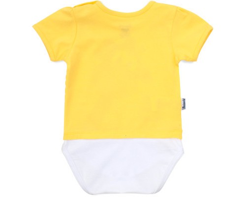 Набір дитячого одягу Miniworld з жирафом (14625-86G-yellow)