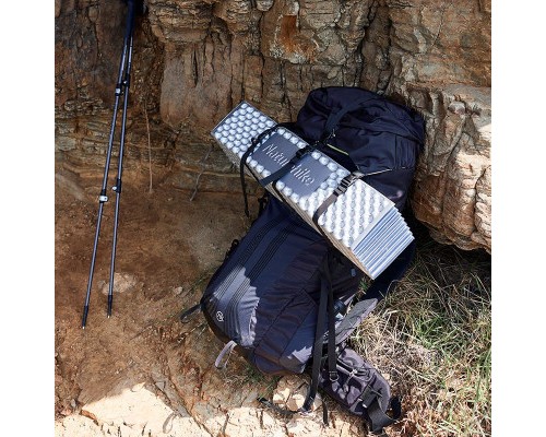 Туристичний килимок Naturehike IXPE CNK2300DZ017 алюмінієва плівка 200 x 65 х 2 см темно-блакитний (6976023923197)