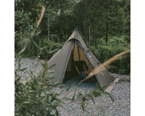 Намет Naturehike із гострою верхівкою CNK2300ZP025 коричневий (6976023922534) Намет Naturehike із гострою верхівкою CNK2300ZP025 коричневий (6976023922534)