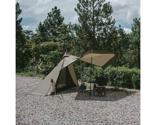 Намет Naturehike із гострою верхівкою CNK2300ZP025 коричневий (6976023922534) Намет Naturehike із гострою верхівкою CNK2300ZP025 коричневий (6976023922534)