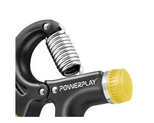 Еспандер PowerPlay кистьовий 10-40 кг Strength Grip Чорно-жовтий (PP_4323_Bl/Yellow)