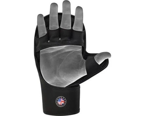 Рукавички для MMA RDX Shooter Aura Plus T-17 Black Golden M (GSR-T17BGL-M+)