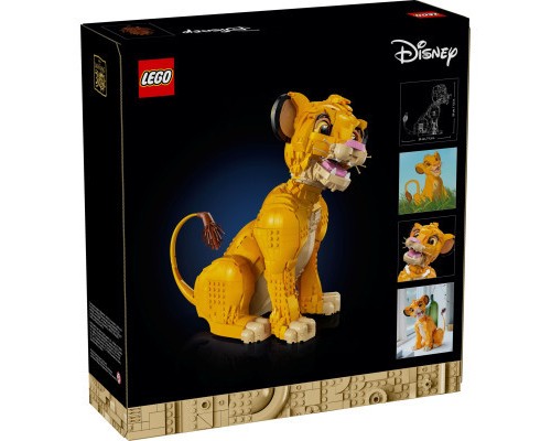 Конструктор LEGO Disney Classic Юний король Лев Сімба (43247)
