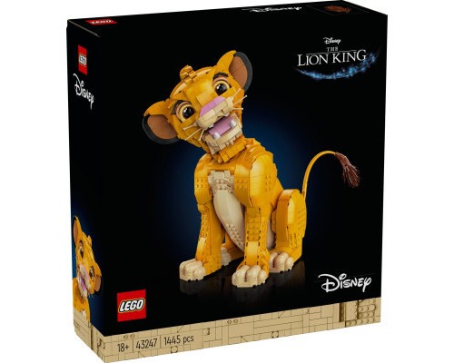 Конструктор LEGO Disney Classic Юний король Лев Сімба (43247)