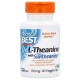 Амінокислота Doctor's Best L-теанін, 150 мг, L-Theanine with Suntheanine, 90 вегетаріанських капсул (DRB-00197)