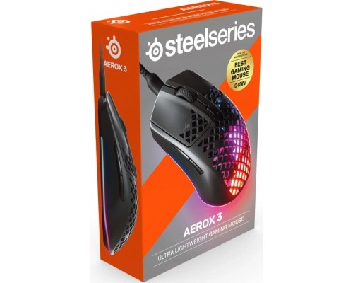 Мишка SteelSeries Aerox 3 Onyx USB Black (62611) Мишка SteelSeries Aerox 3 Onyx USB Black (62611)