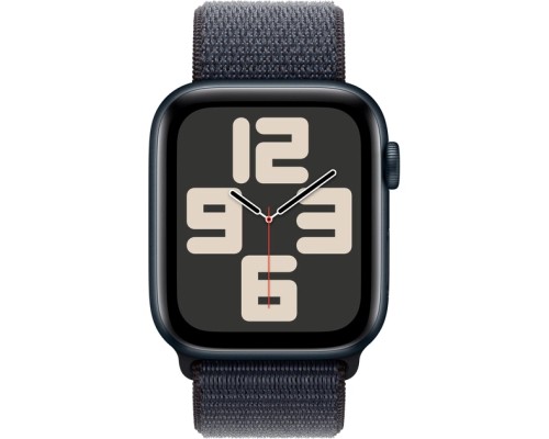 Смарт-годинник Apple Watch SE 2024 GPS 40mm Midnight Aluminium Case with Ink Sport Loop (MXEA3QH/A)
