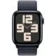 Смарт-годинник Apple Watch SE 2024 GPS 40mm Midnight Aluminium Case with Ink Sport Loop (MXEA3QH/A)