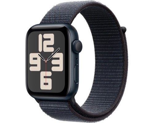 Смарт-годинник Apple Watch SE 2024 GPS 40mm Midnight Aluminium Case with Ink Sport Loop (MXEA3QH/A)